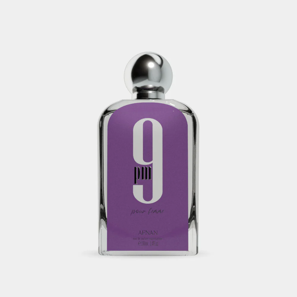 afnan 9 pm pour femme purple